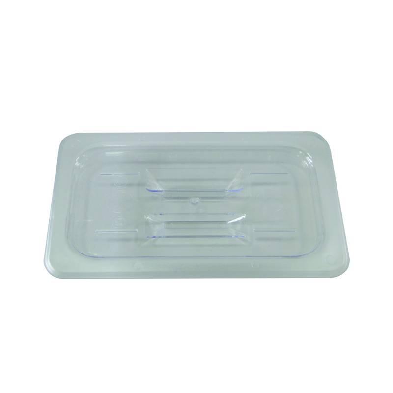 Polycarbonate Clear Solid Cover for Full-size Solid Pan 1 Polycarbonate Clear Solid Cover for Full-size Solid Pan